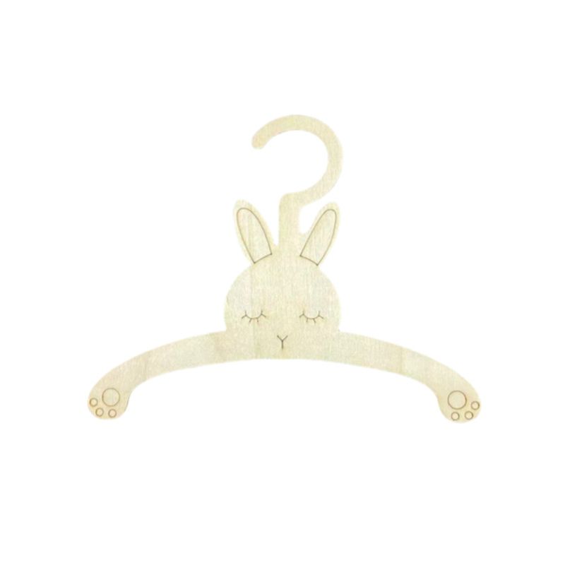 Baby Clothing Hanging Rack - 20 ชิ้น ไม้แขวนเสื้อไม้แบบน่ารัก แขวนผนัง ที่แขวนเสื้อโค้ท ที่เก็บเสื้อผ้าเด็ก