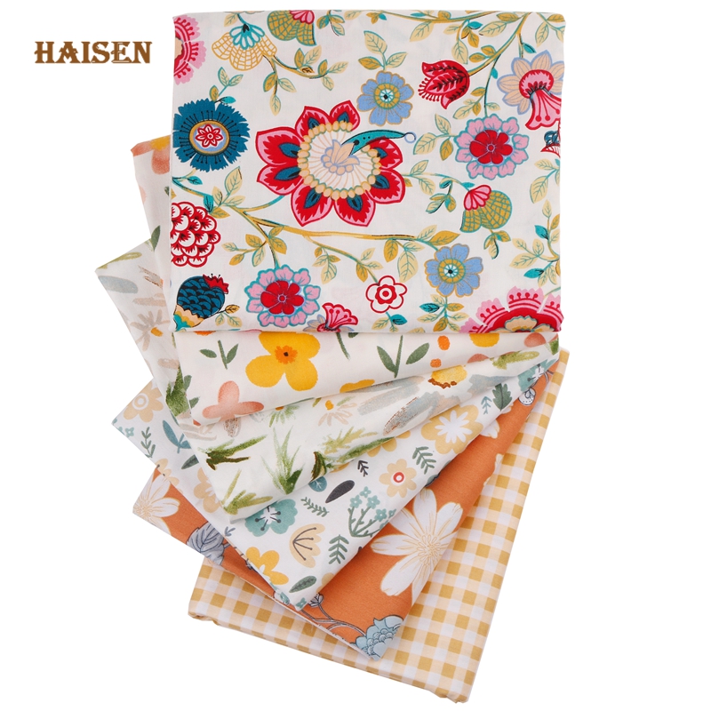 Baby Clothing Organic - 6 ชิ้น 40x50 เซนติเมตรผ้าฝ้ายผ้า Patchwork ผ้า