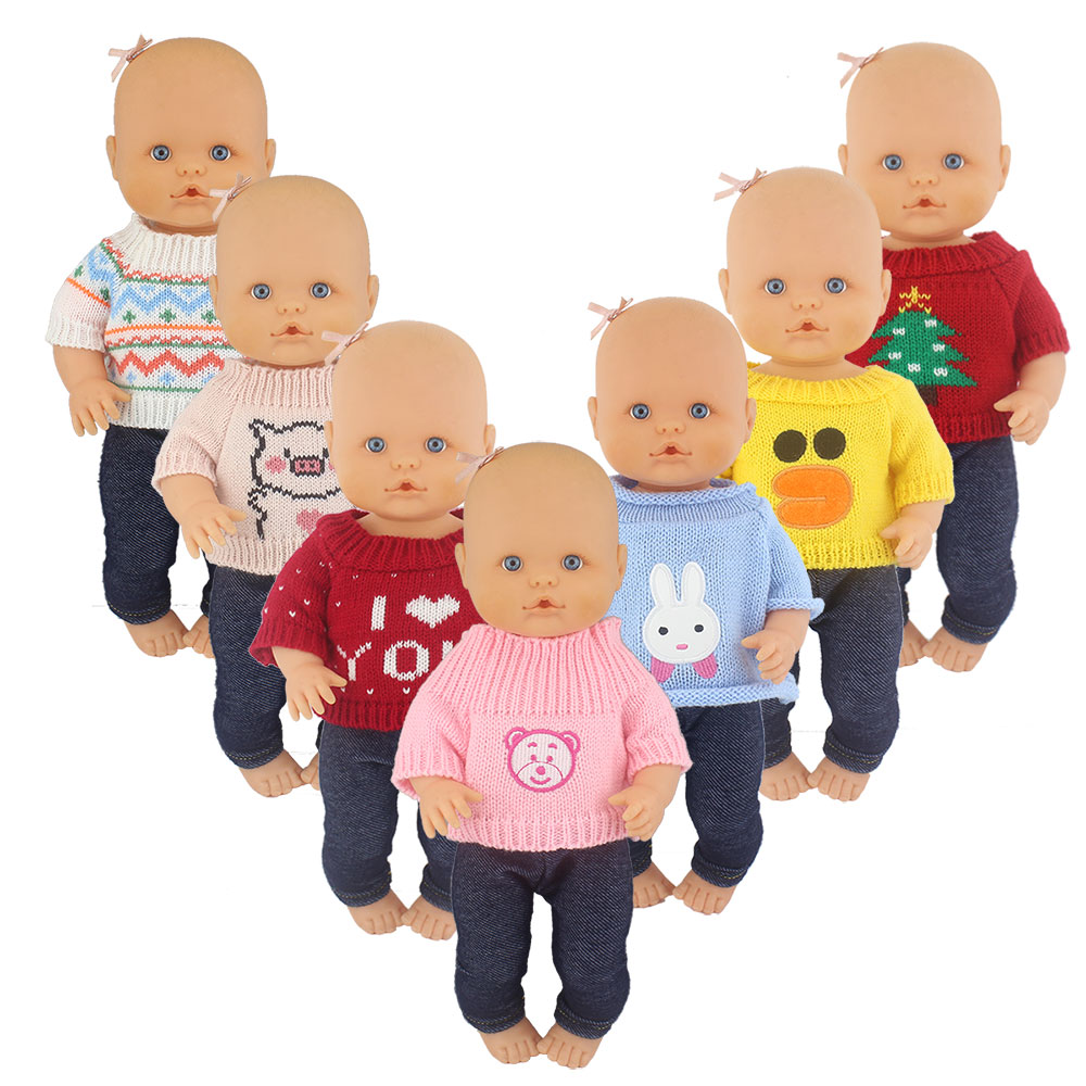 Baby Clothing Dividers - เสื้อกันหนาวตุ๊กตาแฟชั่นเหมาะสําหรับตุ๊กตา Nenuco ขนาด 35 ซม. 14