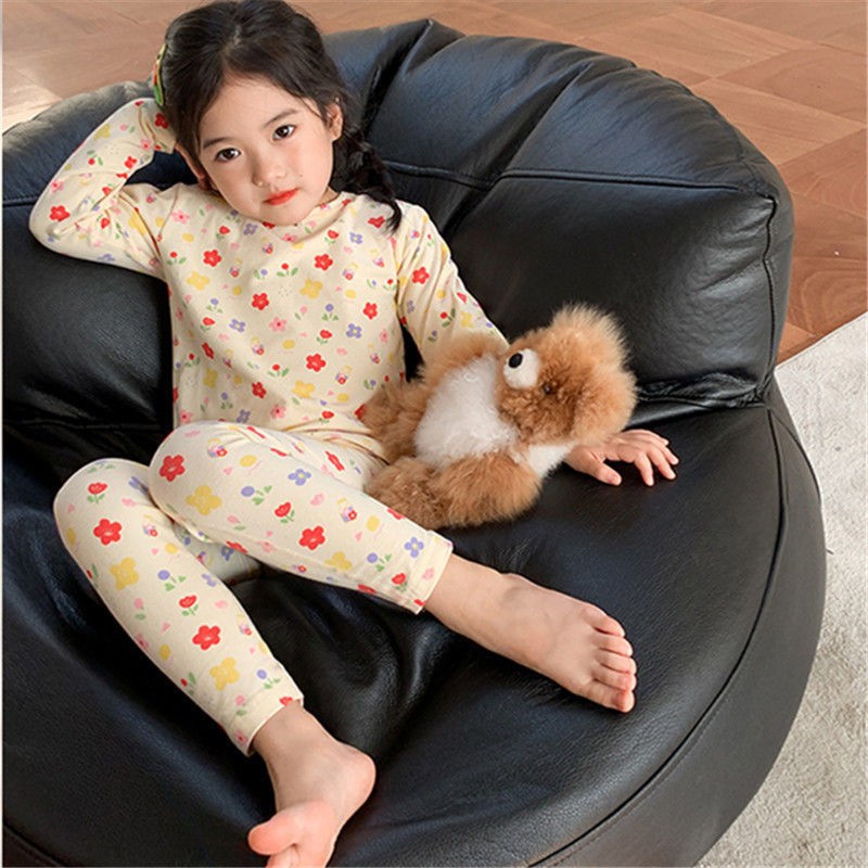 ชุดนอนเด็กกำมะหยี่ลายดอกไม้ แข - Baby Clothing Dividers บทวิจารณ์และราคา