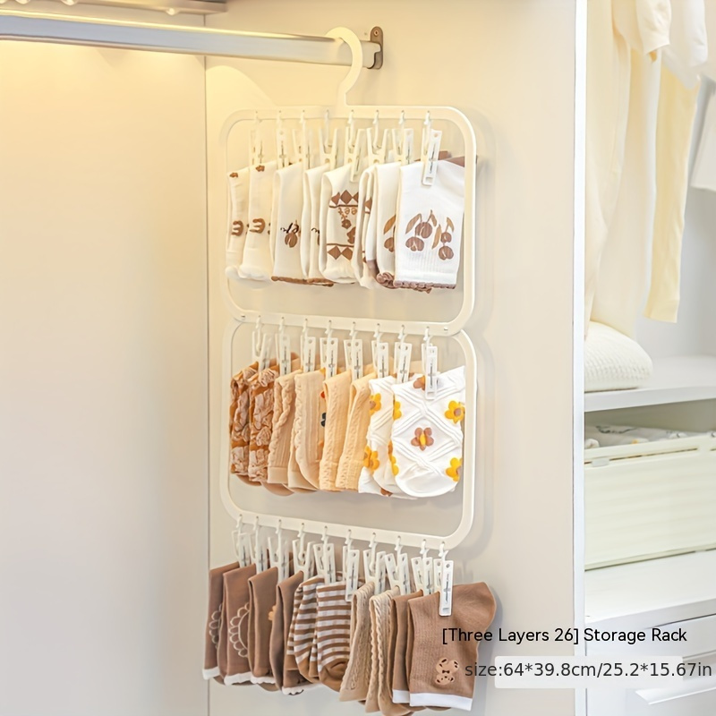 ราวแขวนผ้าอเนกประสงค์สำหรับเด็ - Baby Clothing Hanging Rack บทวิจารณ์และราคา