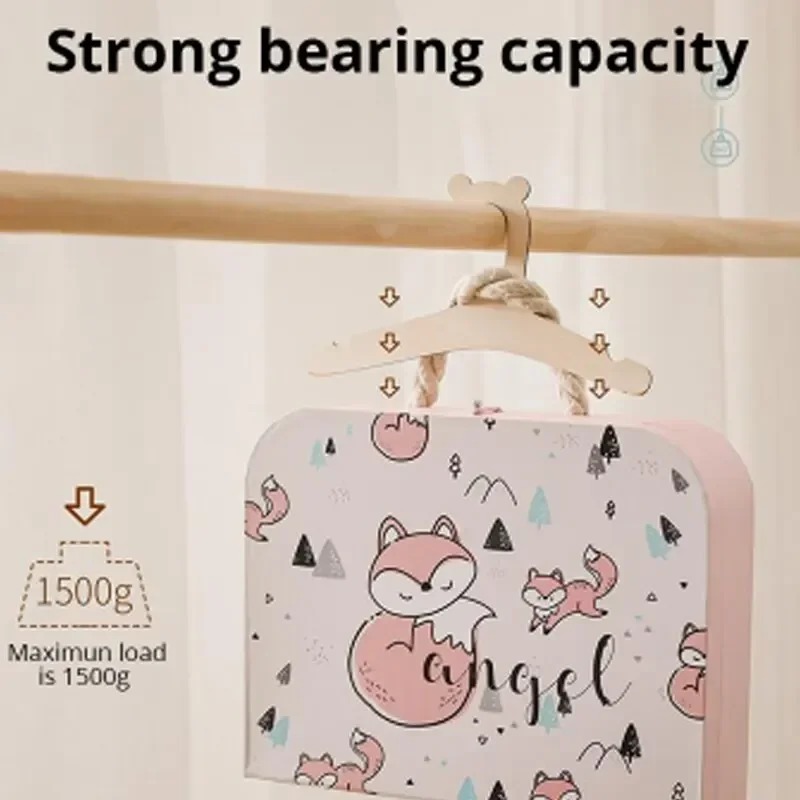 ราวแขวนเสื้อผ้าเด็ก 5/10 ชิ้น  - Baby Clothing Hanging Rack บทวิจารณ์และราคา
