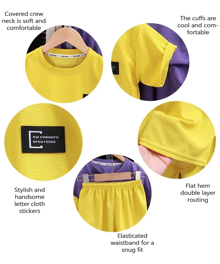ชุดเสื้อยืดและกางเกงขาสั้นลายพ - Baby Clothing Dividers บทวิจารณ์และราคา