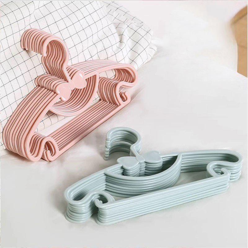 12 ชิ้น ชุดไม้แขวนเสื้อเด็กทาร - Baby Clothing Hanging Rack บทวิจารณ์และราคา