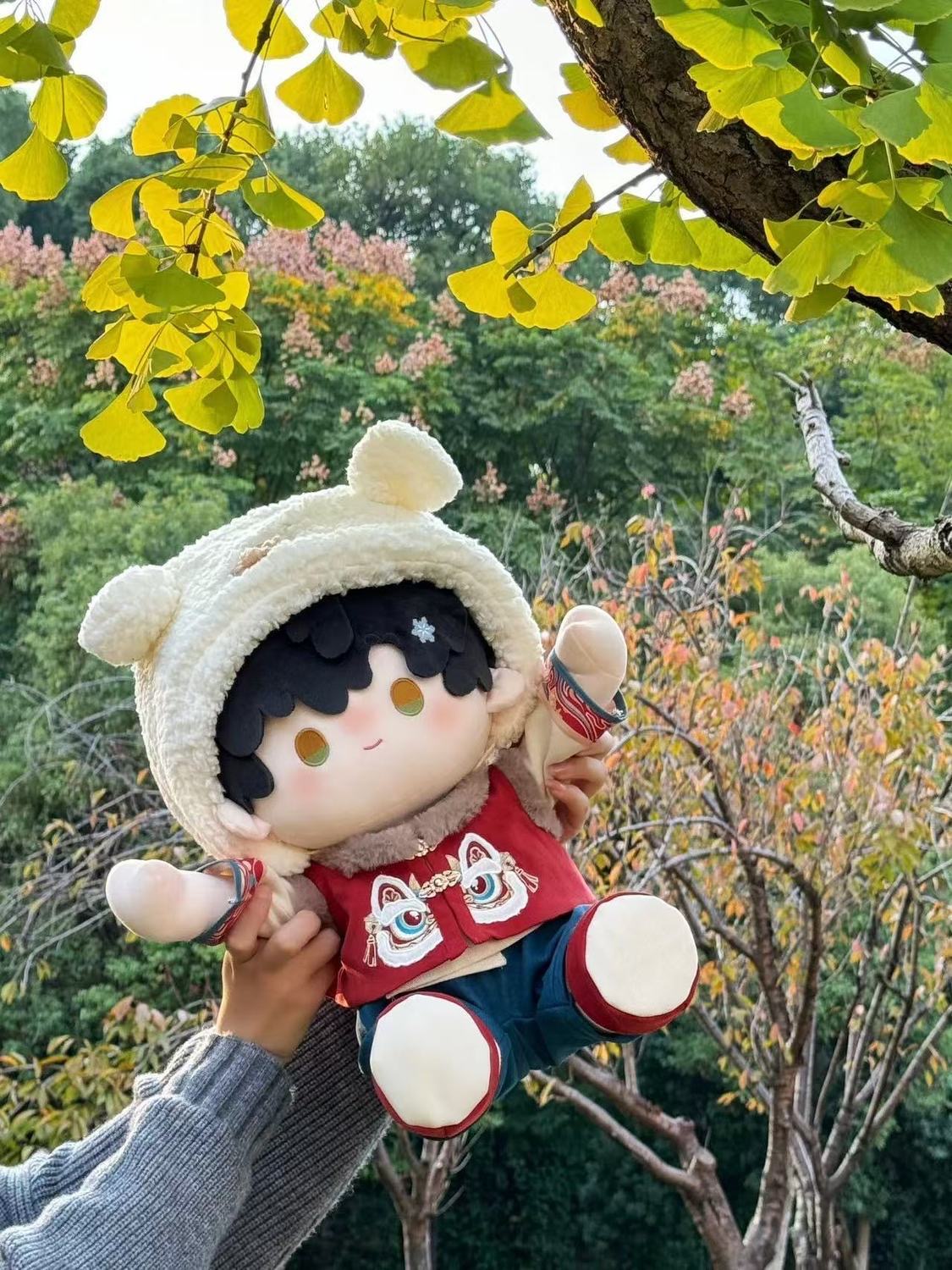 ตุ๊กตาขนาด 40 ซม. ชุดปีใหม่ สไ - Baby Clothing Usa บทวิจารณ์และราคา